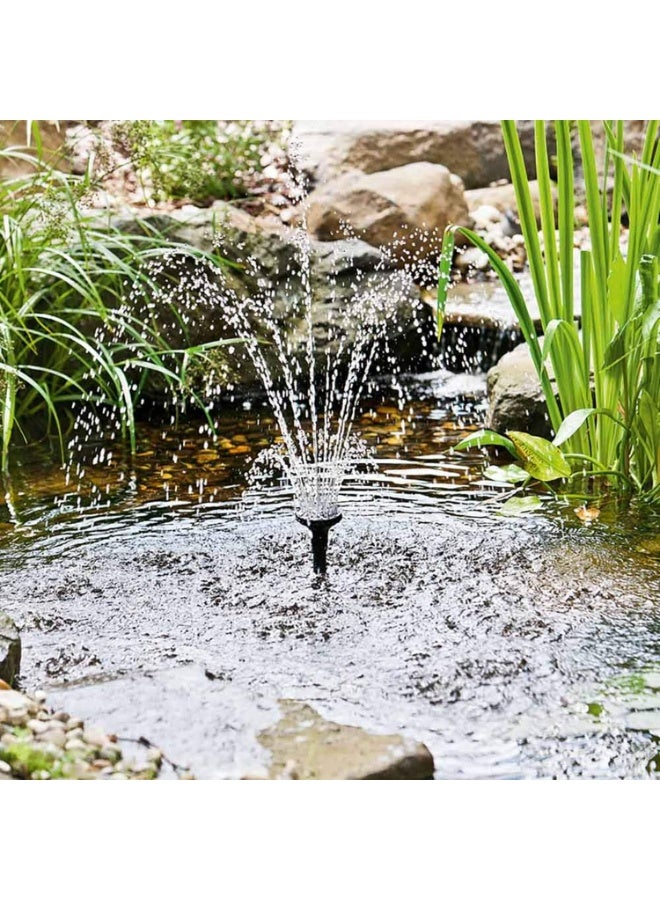 سان سان مضخة مياه غاطسة من صن صن طراز HJ-5503 لأحواض السمك والنوافير، مزودة برأسين للرش (نفاث ومظلي)، مضخة متعددة الأغراض لأحواض الأسماك وبرك الحدائق والمسطحات المائية الخارجية - Image 4